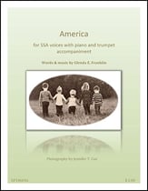 America SSA choral sheet music cover